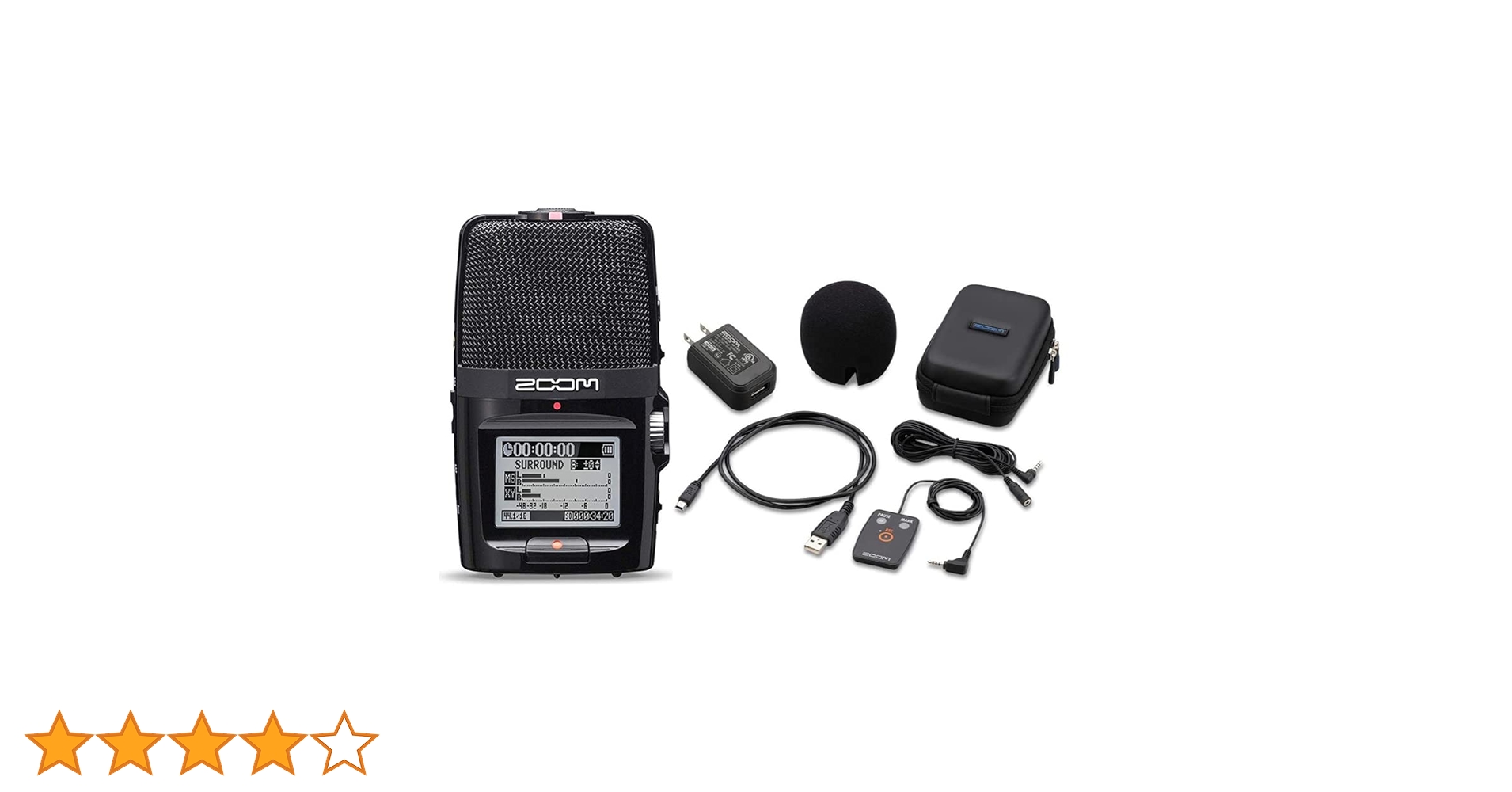 ZOOM H2n アクセサリーパック APH-2n（SDカード付） Amazon.com: Zoom APH2n Accessory Pack for H2n Portable